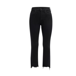 Mother Insider Crop Step Fray Jeans Not Guilty Sz 27
